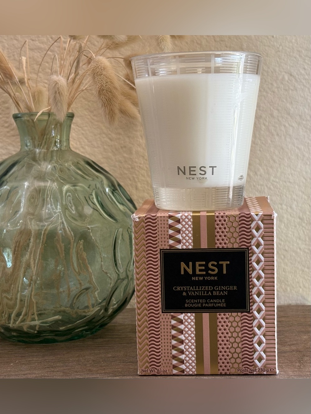 Nest New York Crystallized Ginger & Vanilla Bean Classic Scented Candle 8.1 Oz